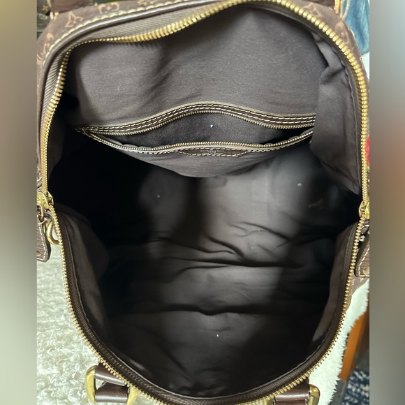 RARE Louis Vuitton Monogram Mini Lin Initiales Keepall Bag - Picture 13 of 16